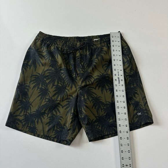 Outerknown Shorts Mens L Palm Tree VOLLEY Swim Trunk Large NWT - Picture 5 of 8